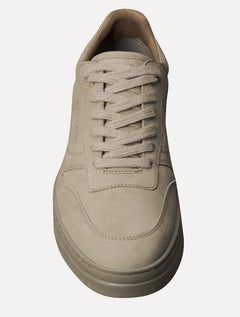 Tênis Calvin Klein Masculino Layers Queima Lateral Nobuck Cáqui Claro