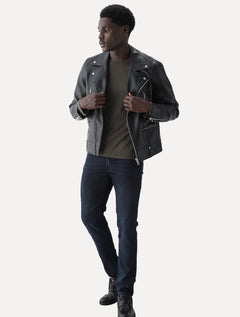 Camiseta Ellus Masculina Manga Longa Cotton Fine Easa Marrom Médio