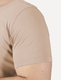 Camiseta Von der Volke Masculina Origineel Velvet Dark Lion Cáqui Médio