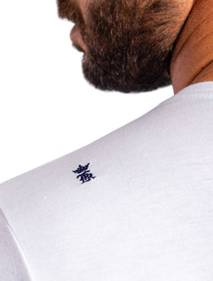 Camiseta Sergio K Masculina Brit. Is Back Branca