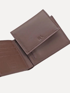 Carteira Reserva Masculina Couro Columbia Marrom