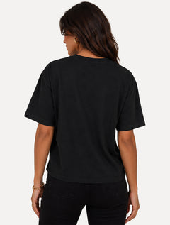 Camiseta John John Feminina Reta Love Teddy Preta