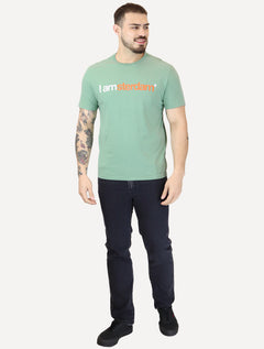 Camiseta Von der Volke Masculina Origineel I Amsterdam Verde Claro