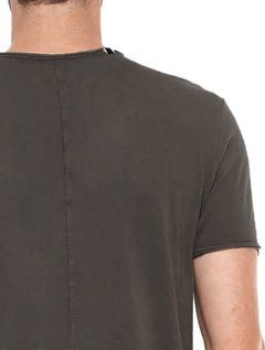 Camiseta Replay Masculina Basic Refil Chumbo