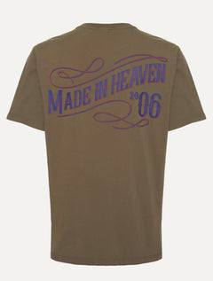 Camiseta John John Masculina Relaxed Fit Ranch Marrom Escuro