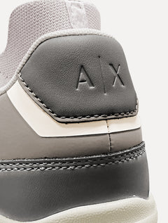 Tênis Armani Exchange Masculino Dusseldorf Preto Cinza