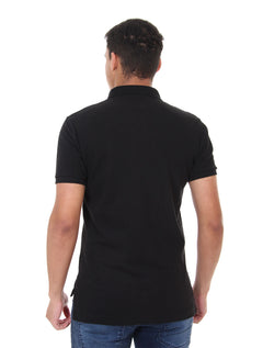 Polo Ralph Lauren Masculina Custom Fit Red Logo Preta