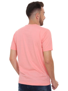 Camiseta Aleatory Masculina Heather Coral