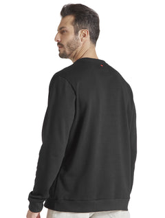 Moletom Forum Masculino New Comfort Crewneck Front Logo Preto