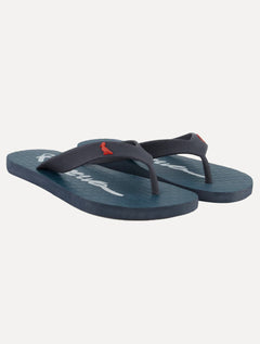 Chinelo Reserva Masculino Mar Script Azul Marinho