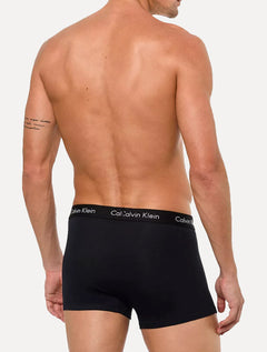 Cueca Calvin Klein Underwear Trunk Modal Logo Preta 1UN