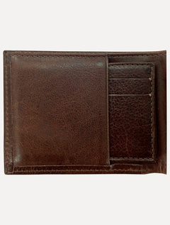 Carteira Dudalina Masculina Couro New Logo Marrom