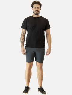 Bermuda Foxton Masculina Texture Petróleo