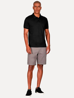 Polo Aramis Masculina Regular Basic Piquet Surton Mono Logo Preto