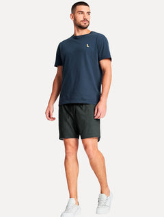 Short Reserva Masculino Beachwear Basico Textura Chumbo Escuro