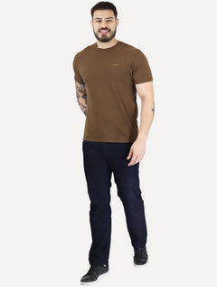 Camiseta Calvin Klein Jeans Masculina Light New Logo Marrom