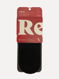 Meia Reserva Masculina Cano Curto Pica-Pau Bordado Preta Kit 2 Pares