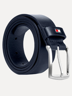 Cinto Tommy Hilfiger Masculino New Denton 3.5 Belt Azul Marinho