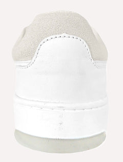 Tênis Calvin Klein Jeans Masculino Couro Sash Logo Basico Branco