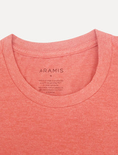 Camiseta Aramis Masculina Eco Lisa Goiaba Mescla