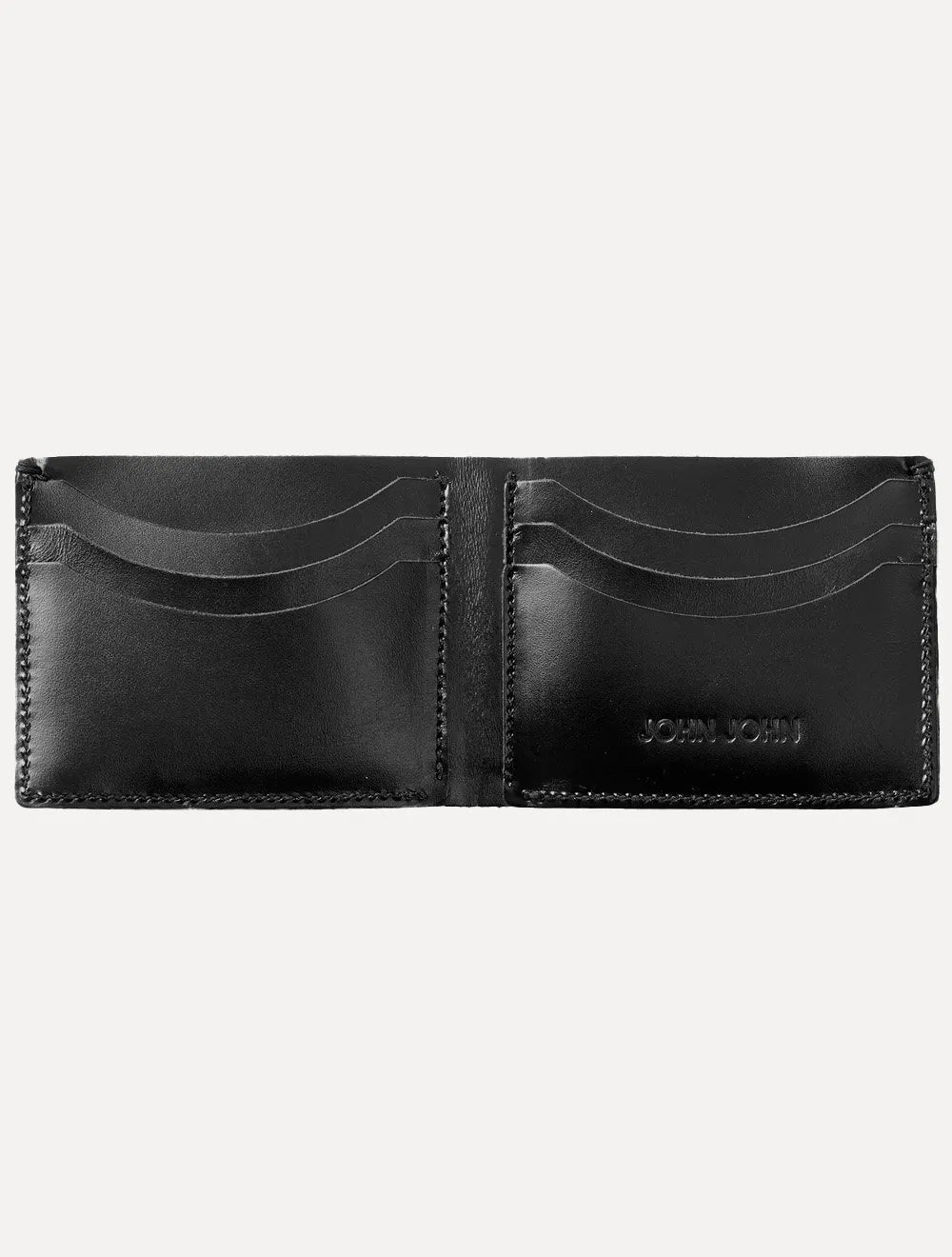 Carteira John John Masculina Couro Lior Preto