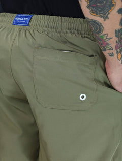 Short King & Joe Masculina Nylon Flex Colors Verde Claro