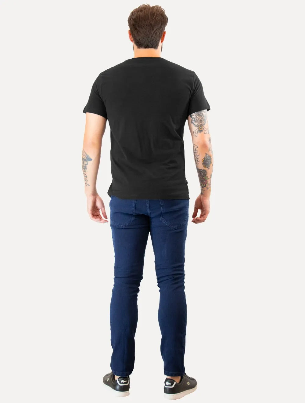 Camiseta Original Penguin Masculina Small Circle Logo Preta