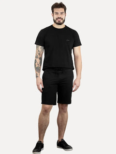 Bermuda John John Masculina Moletom Gray New Basic Preta