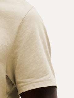 Camiseta Individual Masculina Slim Araucária Cáqui Médio