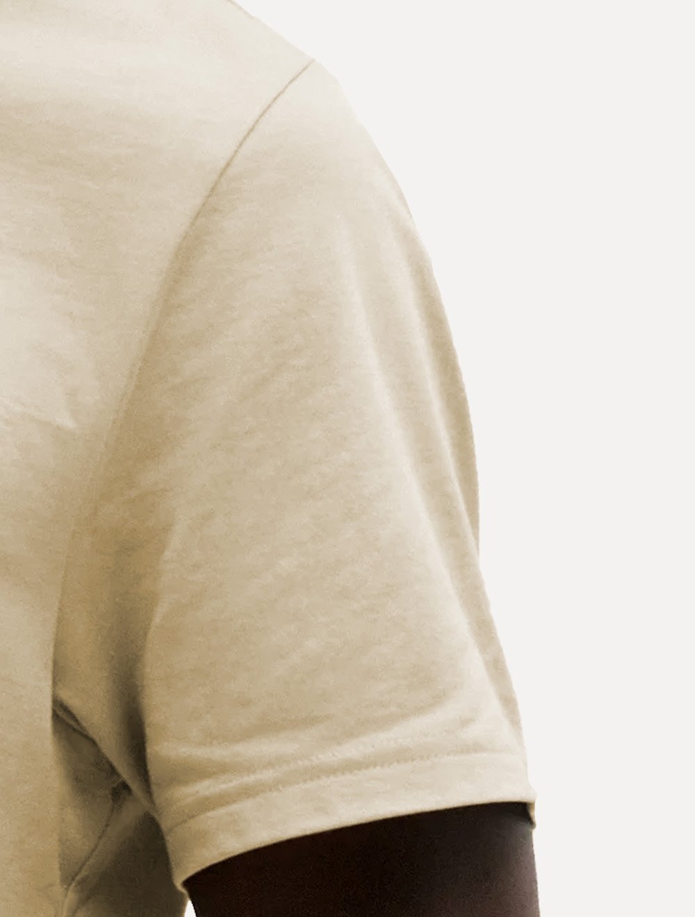 Camiseta Individual Masculina Slim Araucária Cáqui Médio