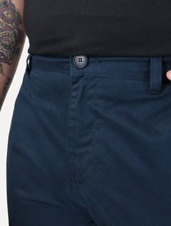 Bermuda Osklen Masculina Sarja Chino Blithe Cotton Azul Marinho