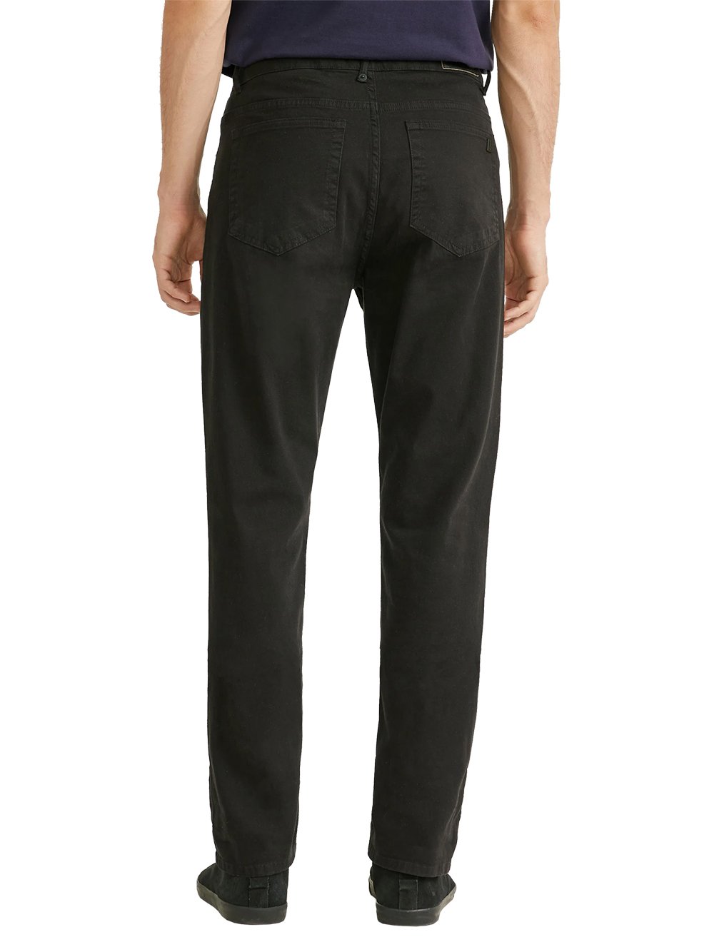 Calça Foxton Masculina Sarja Oscar Preta