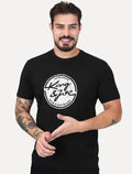Camiseta King & Joe Masculina Circle Cracked Preto
