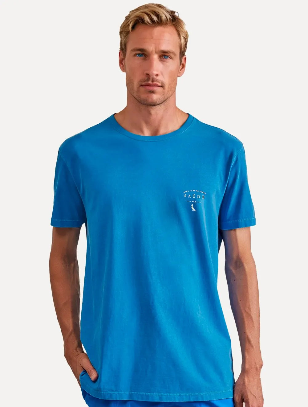 Camiseta Reserva Masculina Born To Be No Shape Azul