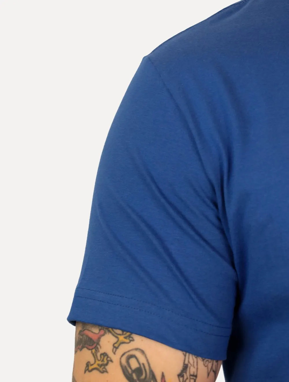 Camiseta Tommy Hilfiger Masculina Essential Cotton Azul Cobalto