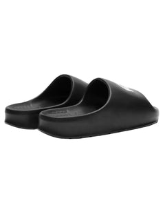 Chinelo Lacoste Masculino Slide Serve Croco Preto