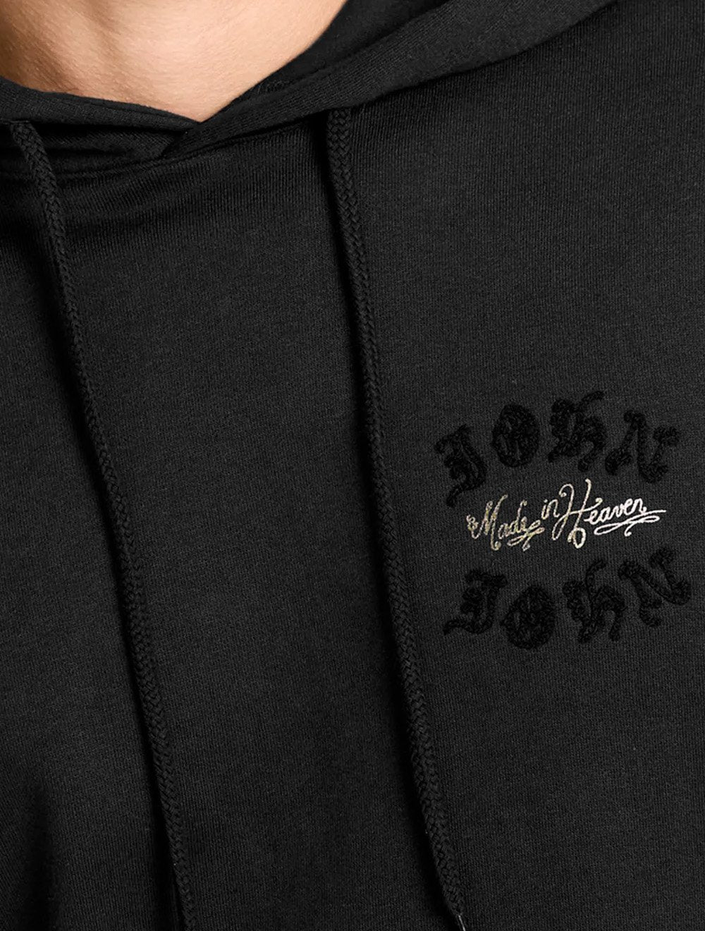 Moletom John John Masculino Capuz Street Zone Preto