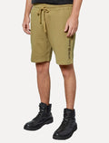 Bermuda John John Masculina Moletom Basic To Rock Verde Médio