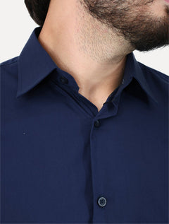 Camisa King & Joe Travel Pack Tech Poliflex Azul Marinho