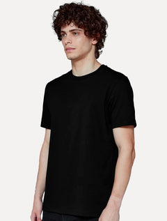 Camiseta John John Masculina Regular Fit Pima Cotton Preta