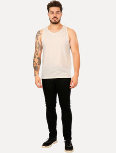 Regata Reserva Masculina Linho Woodpecker Natural Off-White