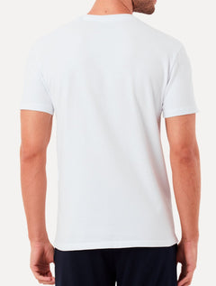Camiseta Original Penguin Masculina Regular Logo Points Branca