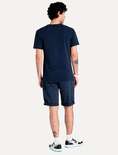Camiseta Tommy Jeans Masculina Chest Logo Tee Azul Marinho