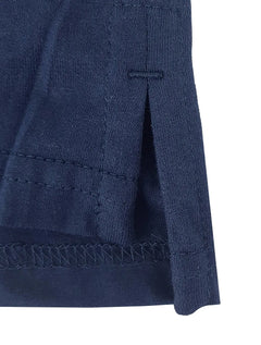 Polo Tommy Jeans Masculina Malha Regular Washed Jersey Azul Marinho