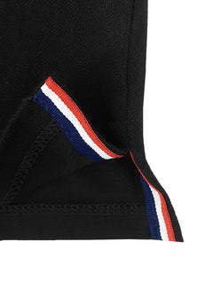 Polo U.S. Polo Assn Masculina Piquet Authentic Black Logo Preta
