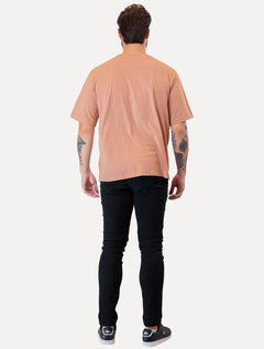 Camiseta Lacoste Masculina Loose Fit Summer Collection Rosé