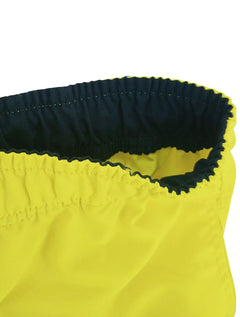 Short Aeropostale Masculino D'Água Swimwear Dark Logo Amarelo Claro