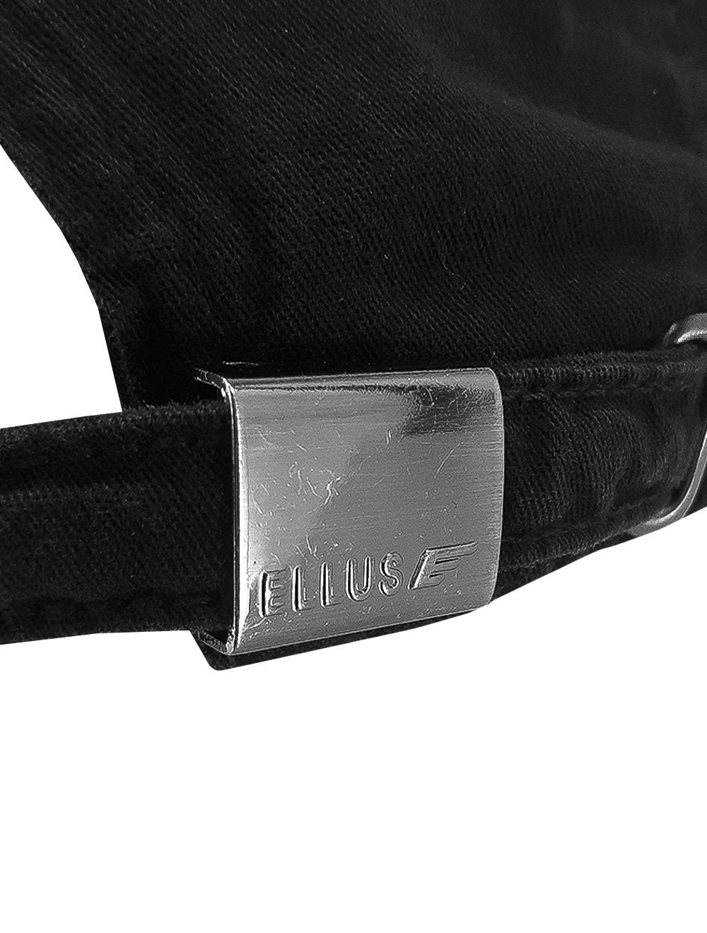 Boné Ellus Masculino Metal Logo Preto