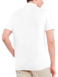 Polo Tommy Jeans Masculino Regular Timeless Circle Branca
