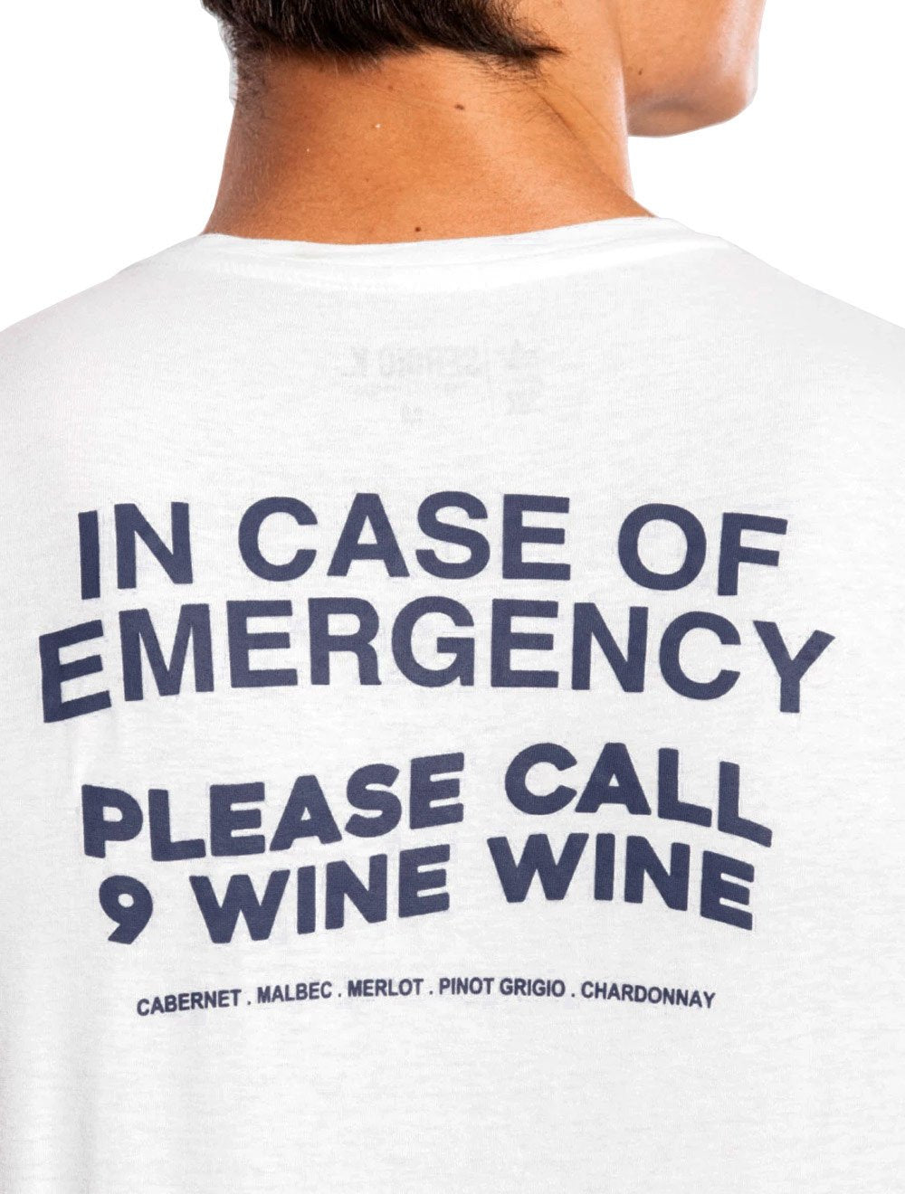 Camiseta Sergio K Masculina Please Call 9 Branca